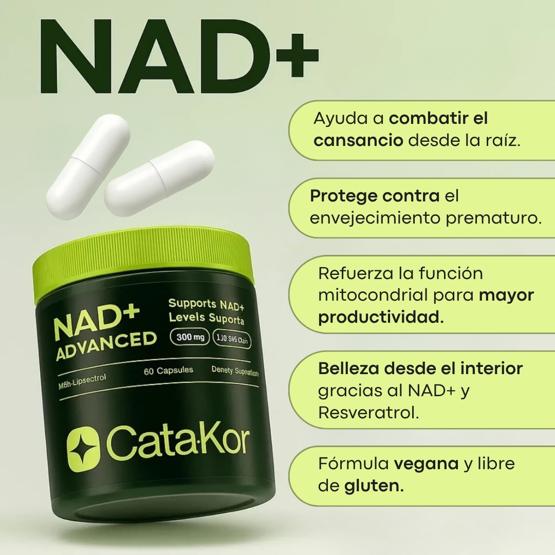 Miniatura 3 de SUPLEMENTO NAD + RESVERATROL ADVANCED